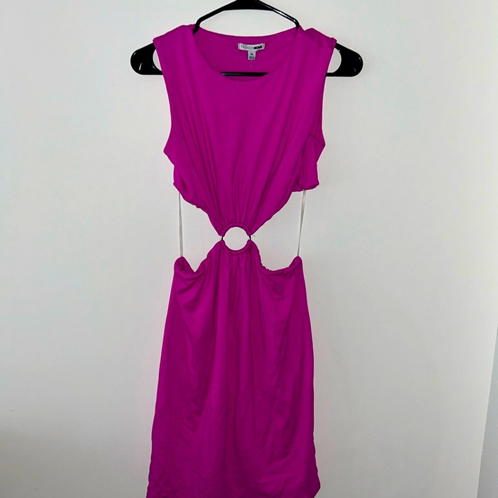 Pink Fashion Nova dress